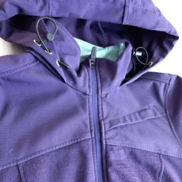 Icebreaker Merino Purple Zip Light Jacket (S) - Picture 6 of 12